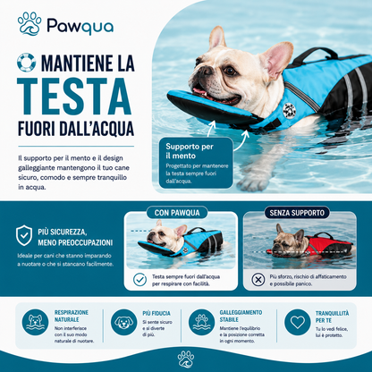 Pawqua™ – Giubbotto Salvagente